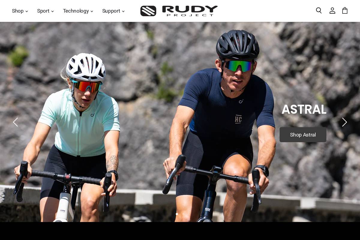rudyprojectdealer.com homepage screenshot