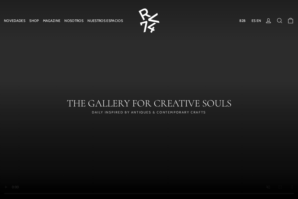 Rue Vintage 74 homepage screenshot