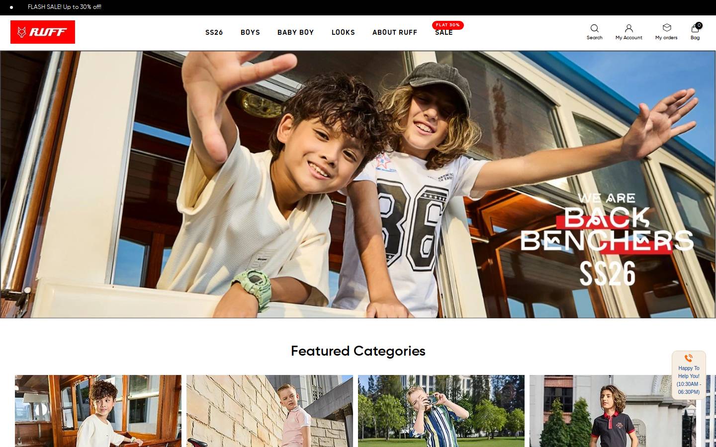 ruff.in homepage screenshot