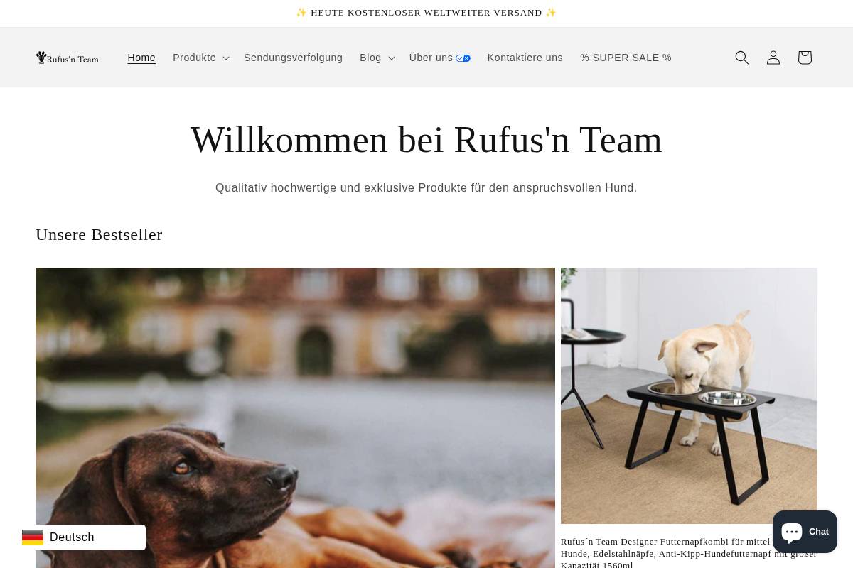 Rufusnteam homepage screenshot