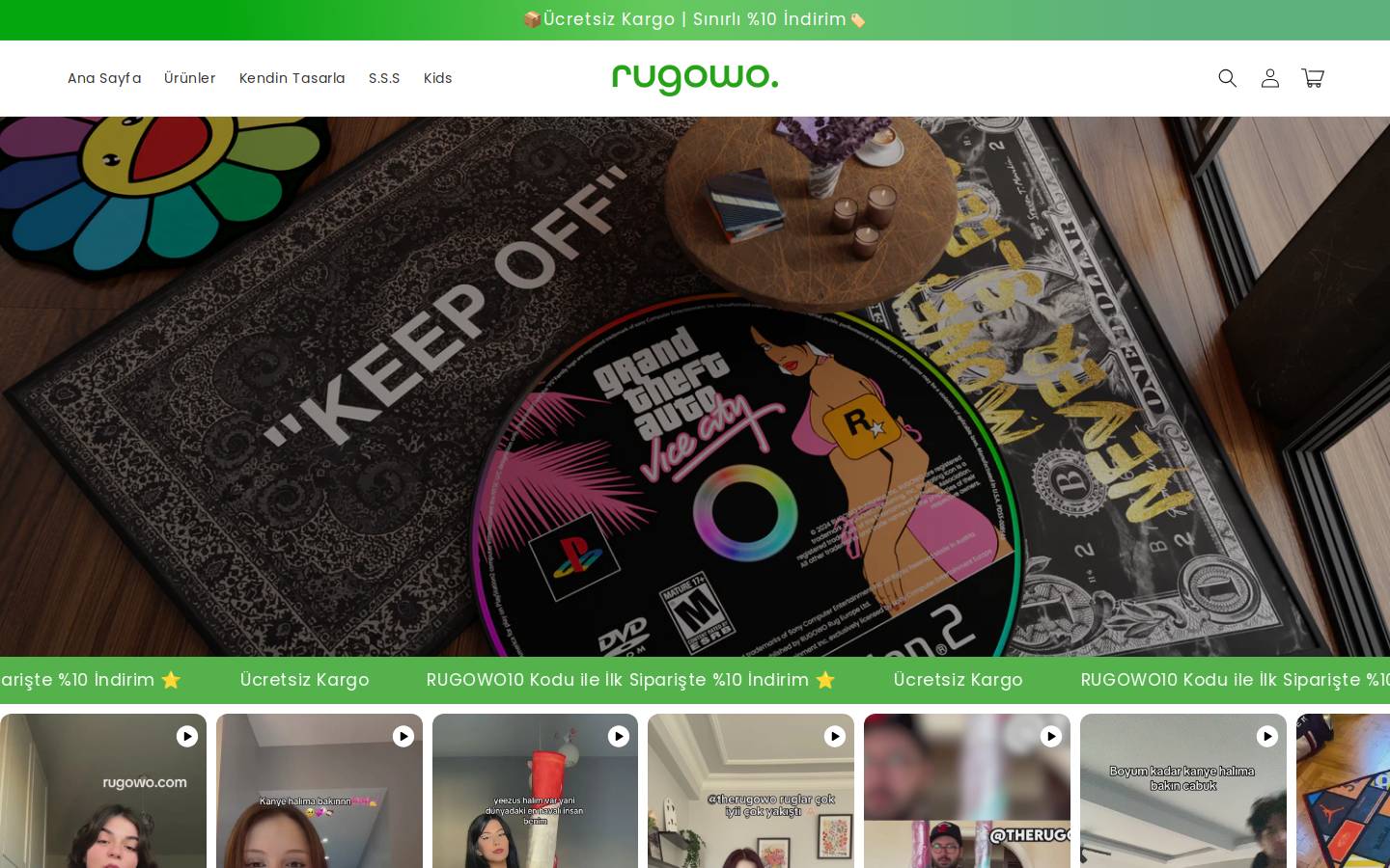 rugowo.com homepage screenshot