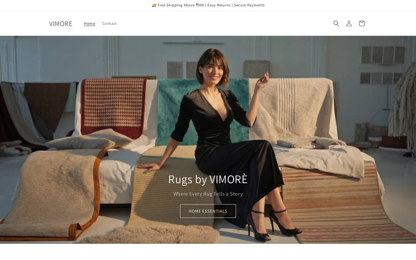 rugsbyvimore.com homepage screenshot