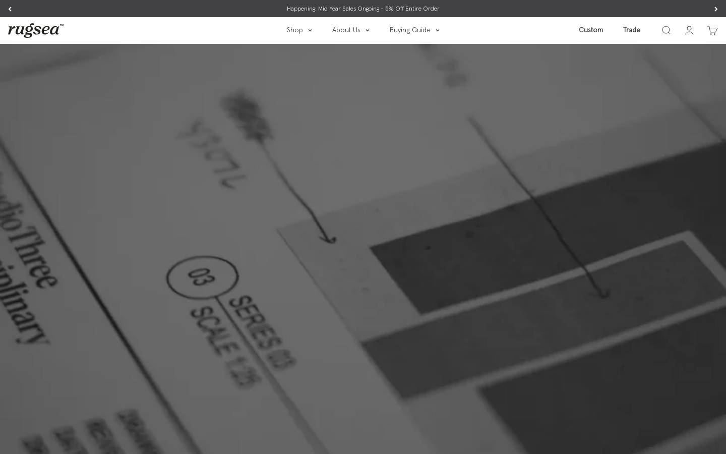 rugsea.com homepage screenshot