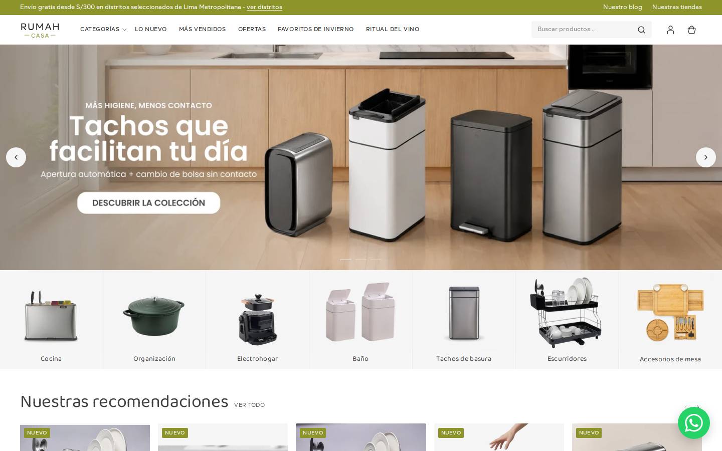 Rumah homepage screenshot