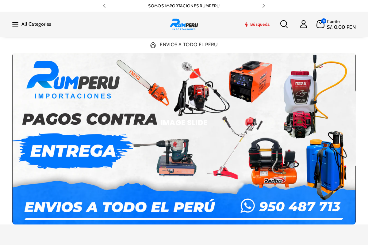Mi tienda homepage screenshot
