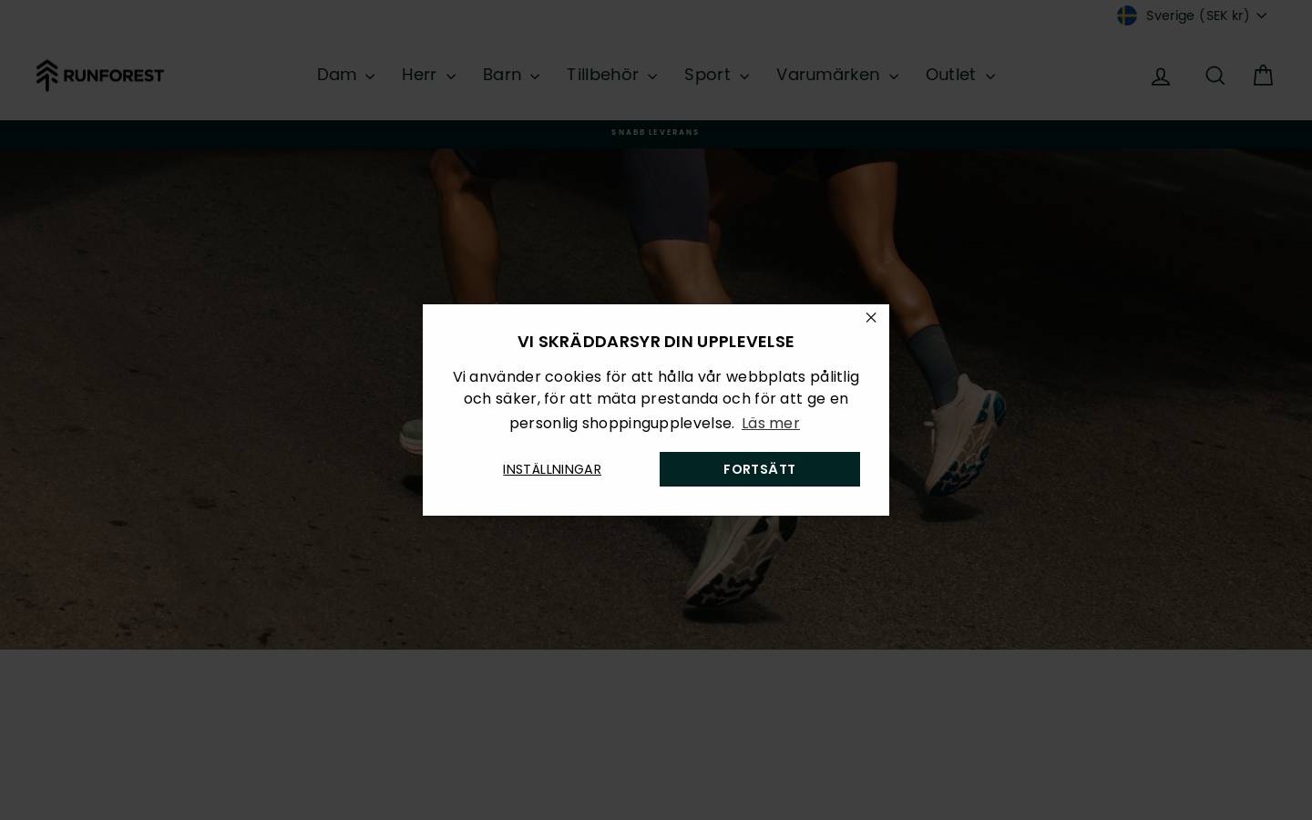 Runforest homepage screenshot