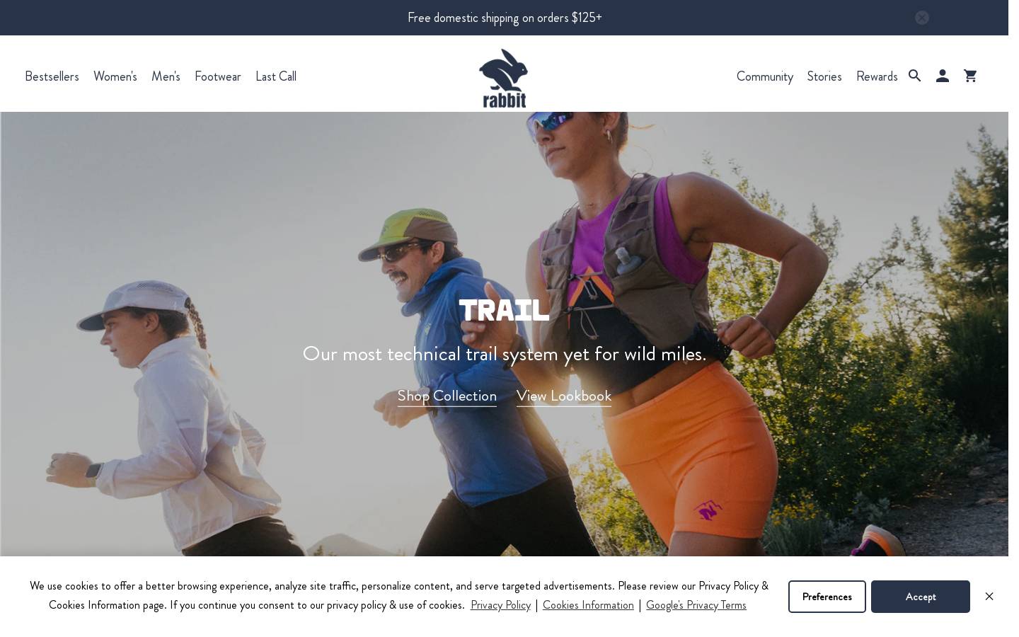 runinrabbit.com homepage screenshot