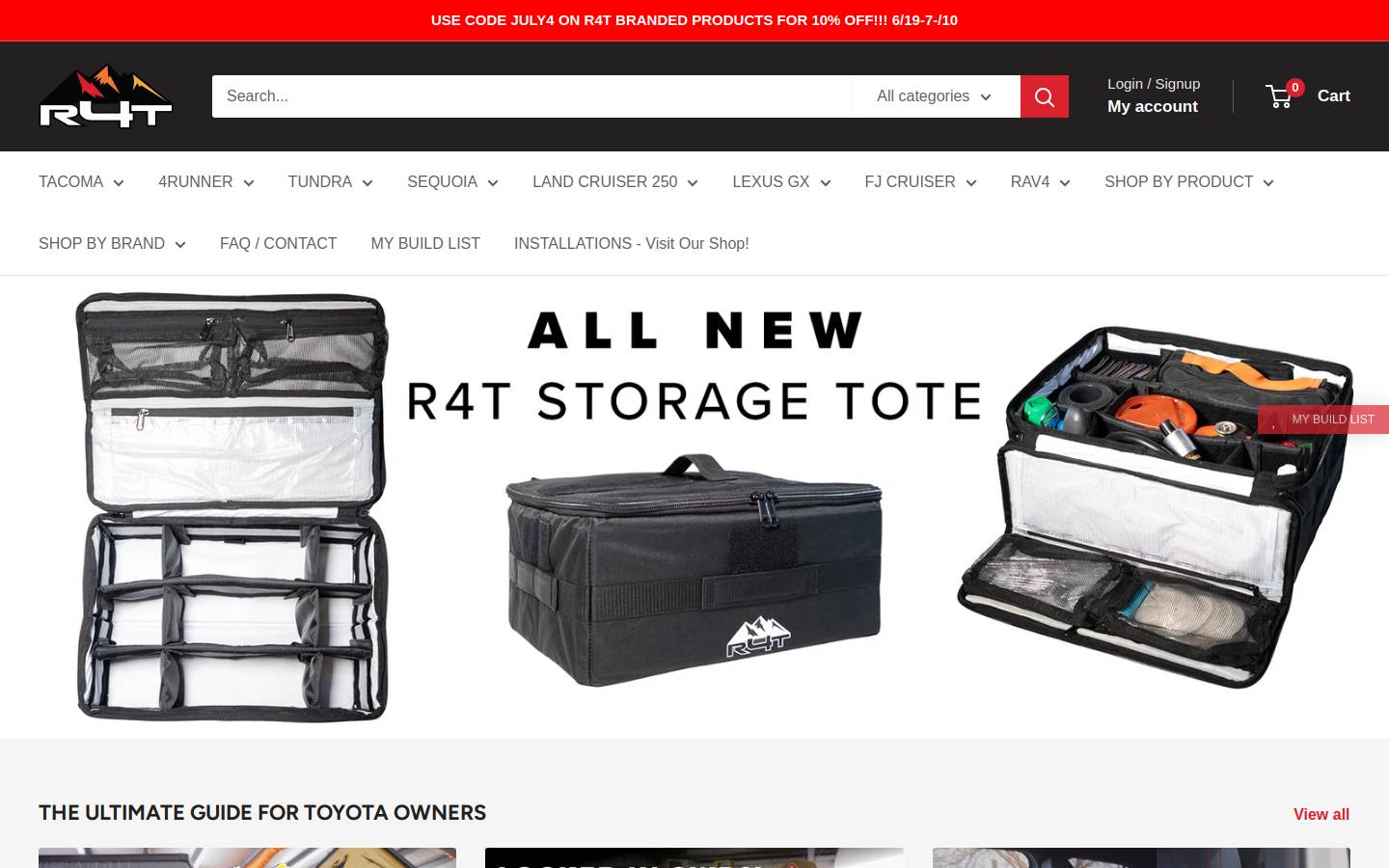 runnin4tacos.com homepage screenshot
