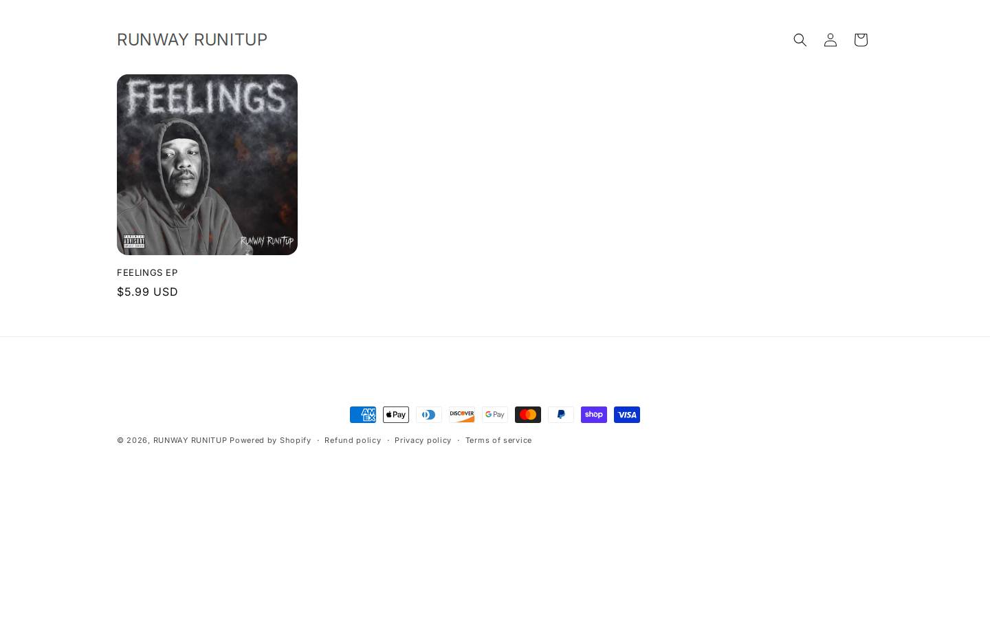 runwayrunitup.com homepage screenshot