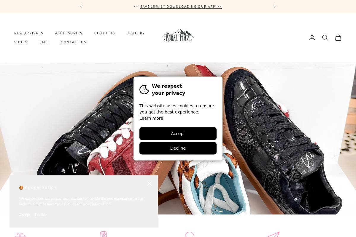 ruralhaze.com homepage screenshot