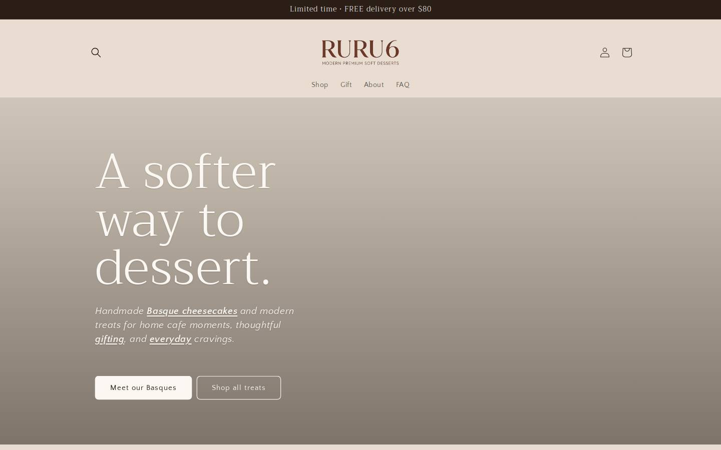 ruru6.com homepage screenshot