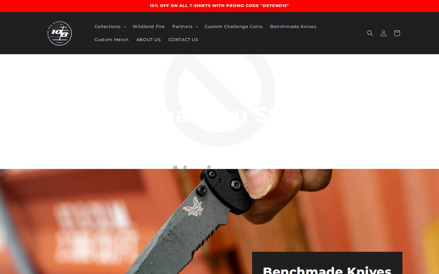 rushteneight.com homepage screenshot