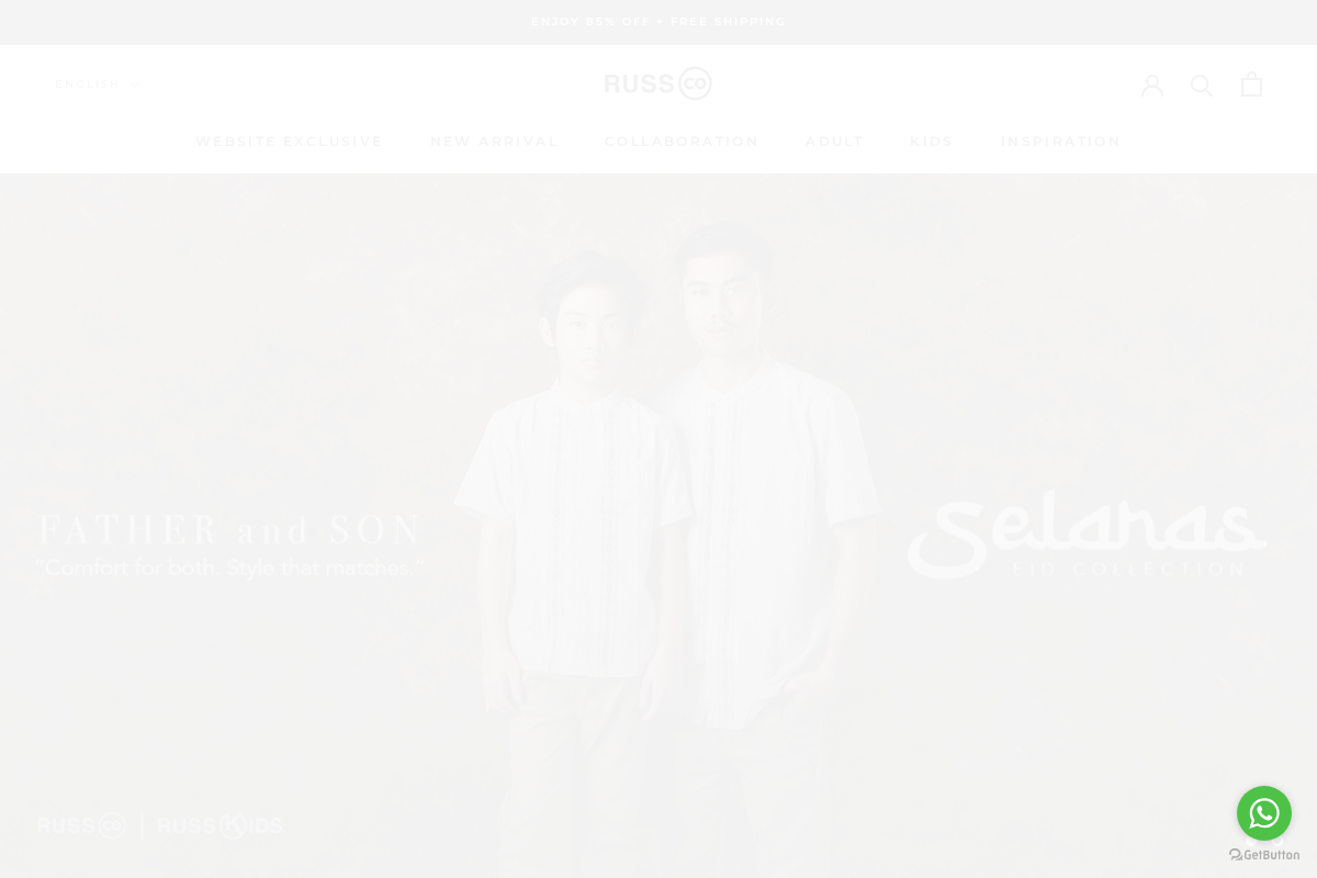 russ.co.id homepage screenshot