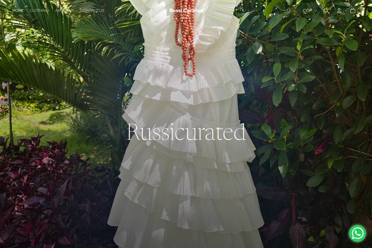 russicurated.com homepage screenshot