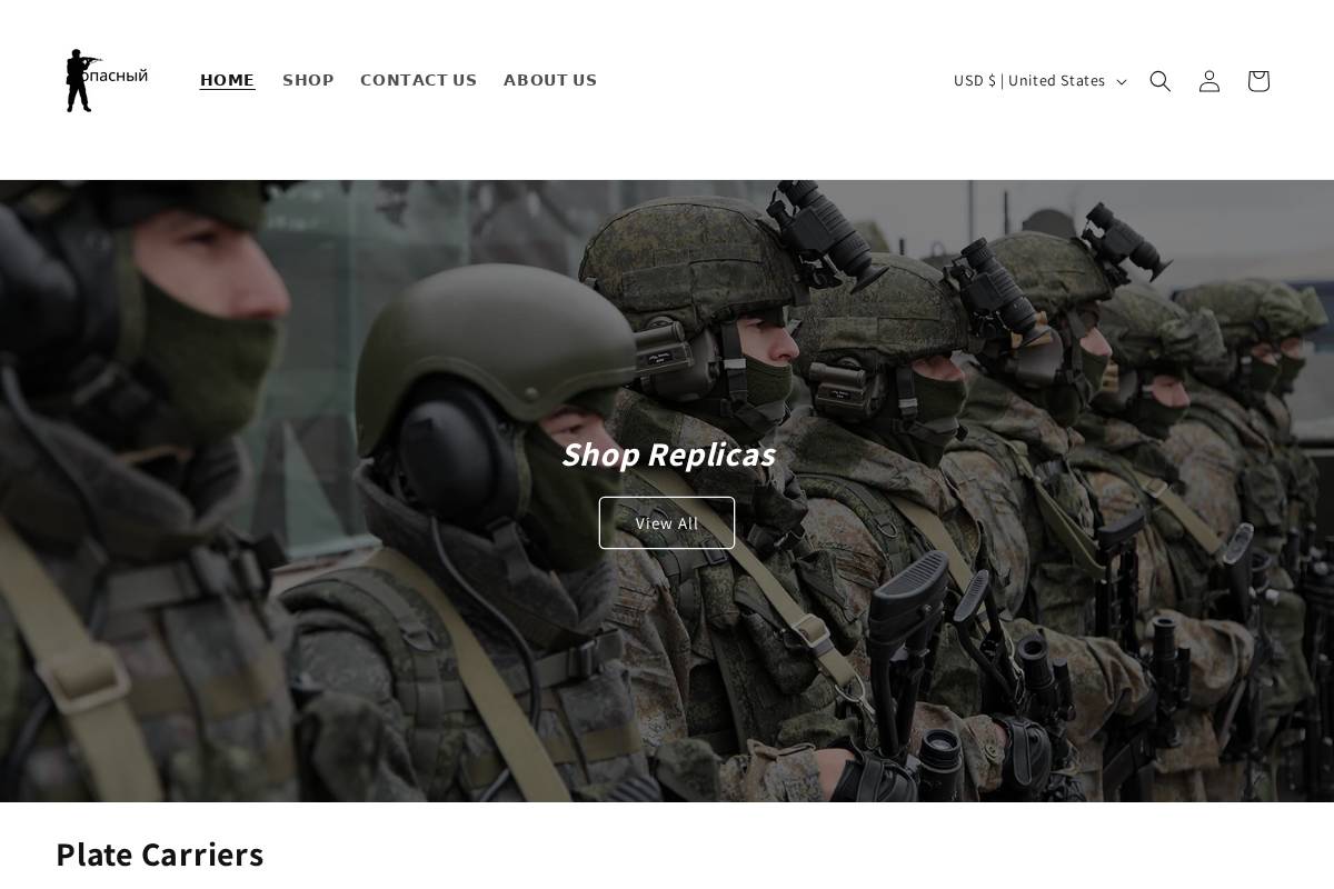 russtactical.com homepage screenshot