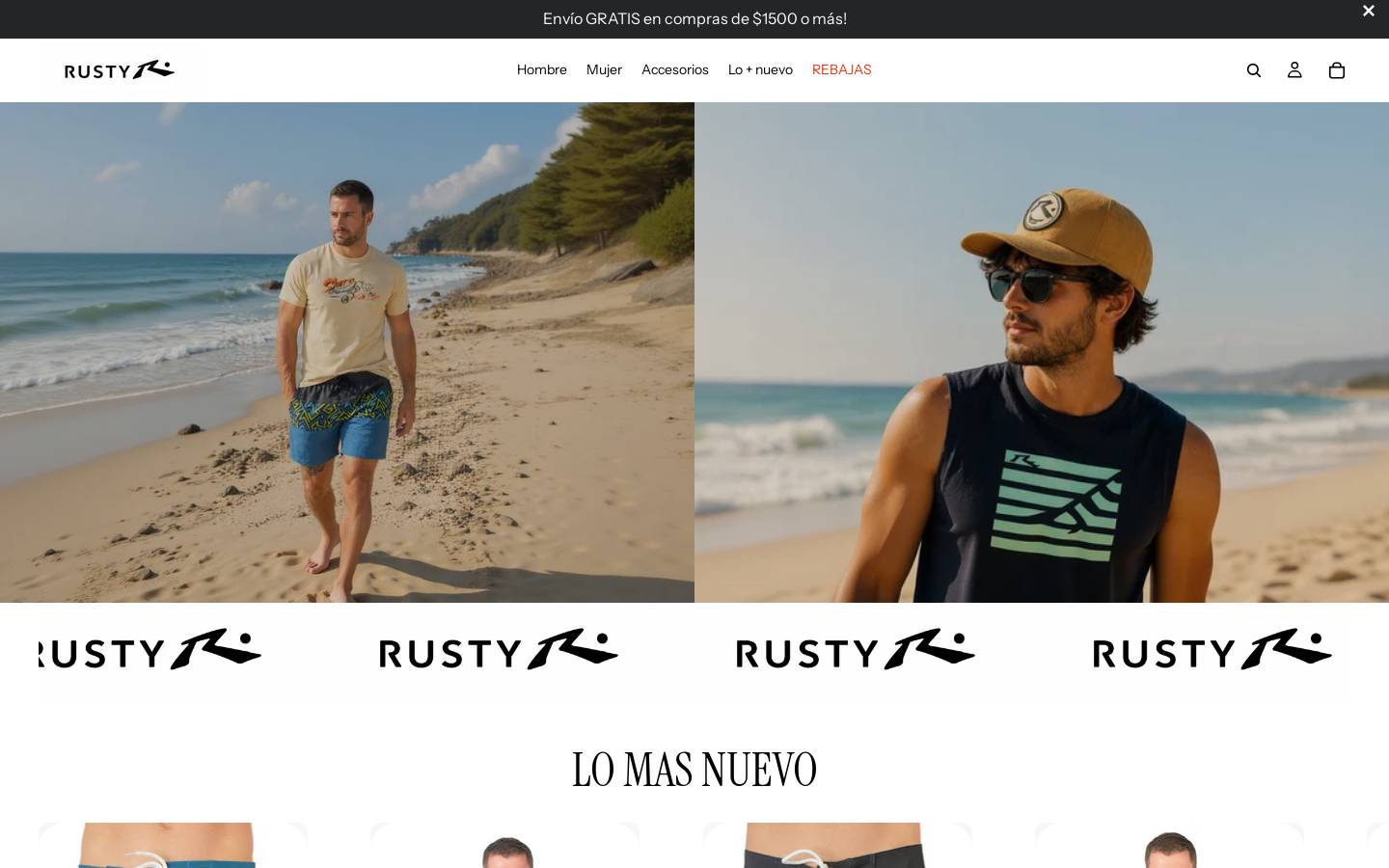 rusty.mx homepage screenshot