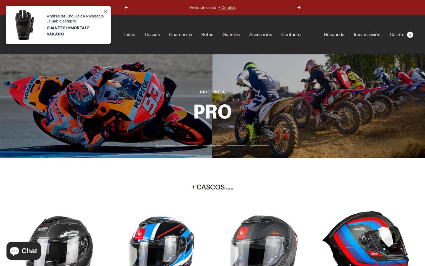 rustydusty.mx homepage screenshot