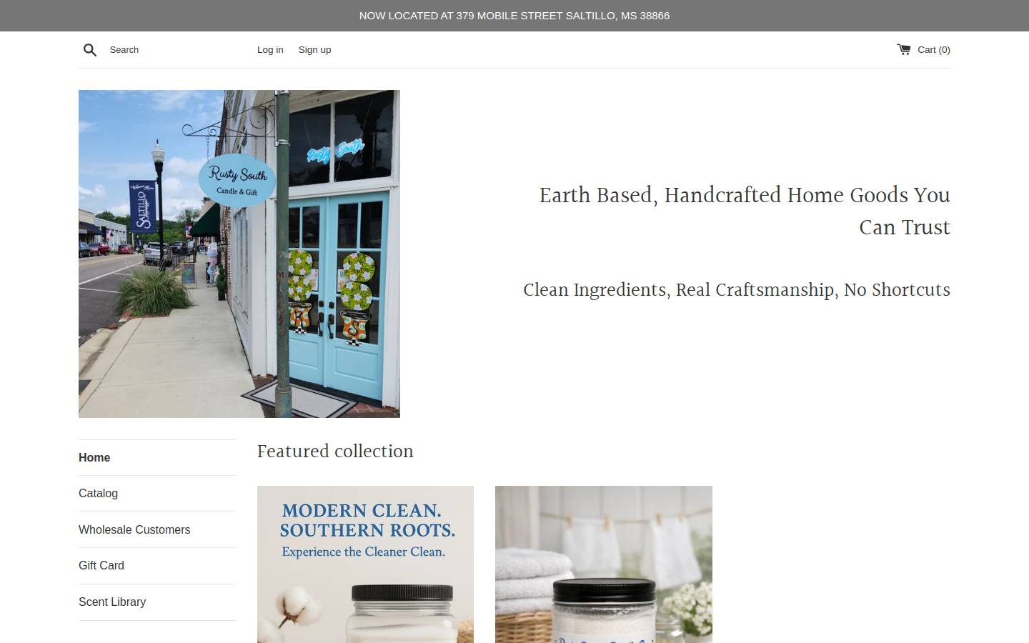 rustysouthfarmdesign.com homepage screenshot