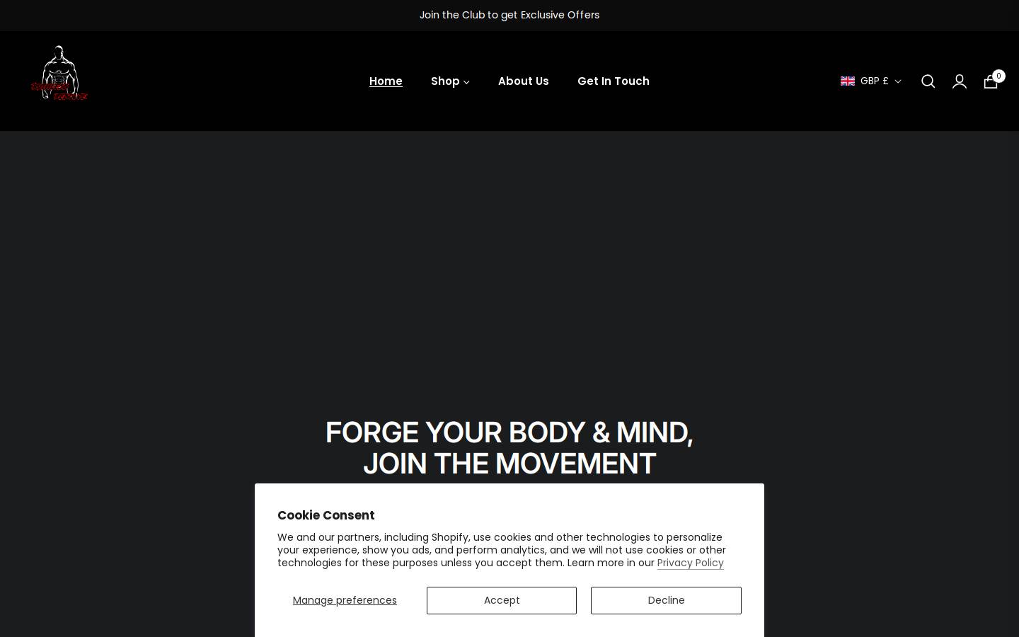 ruthlessresolve.com homepage screenshot