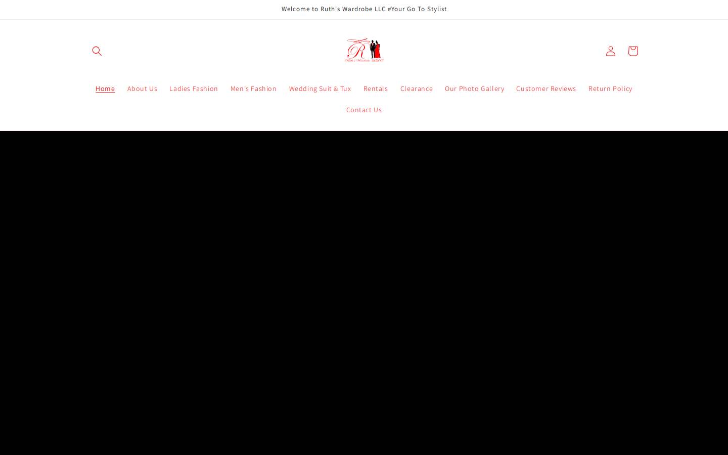 ruthswardrobellc.com homepage screenshot