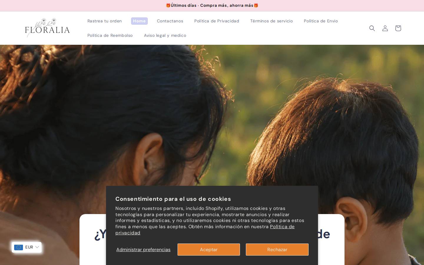 rutinafinds.store homepage screenshot