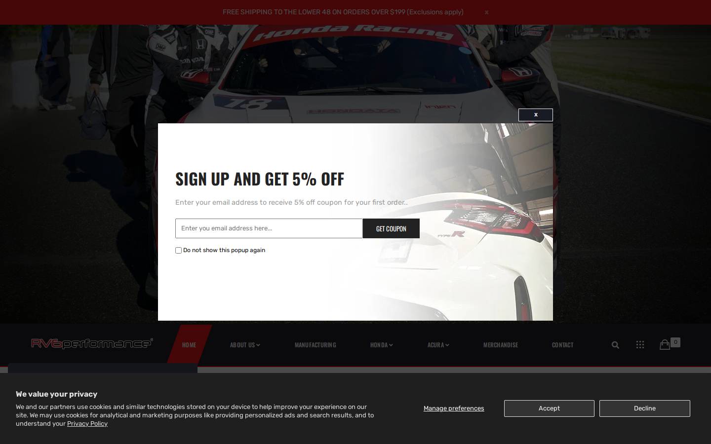 rv6-p.com homepage screenshot