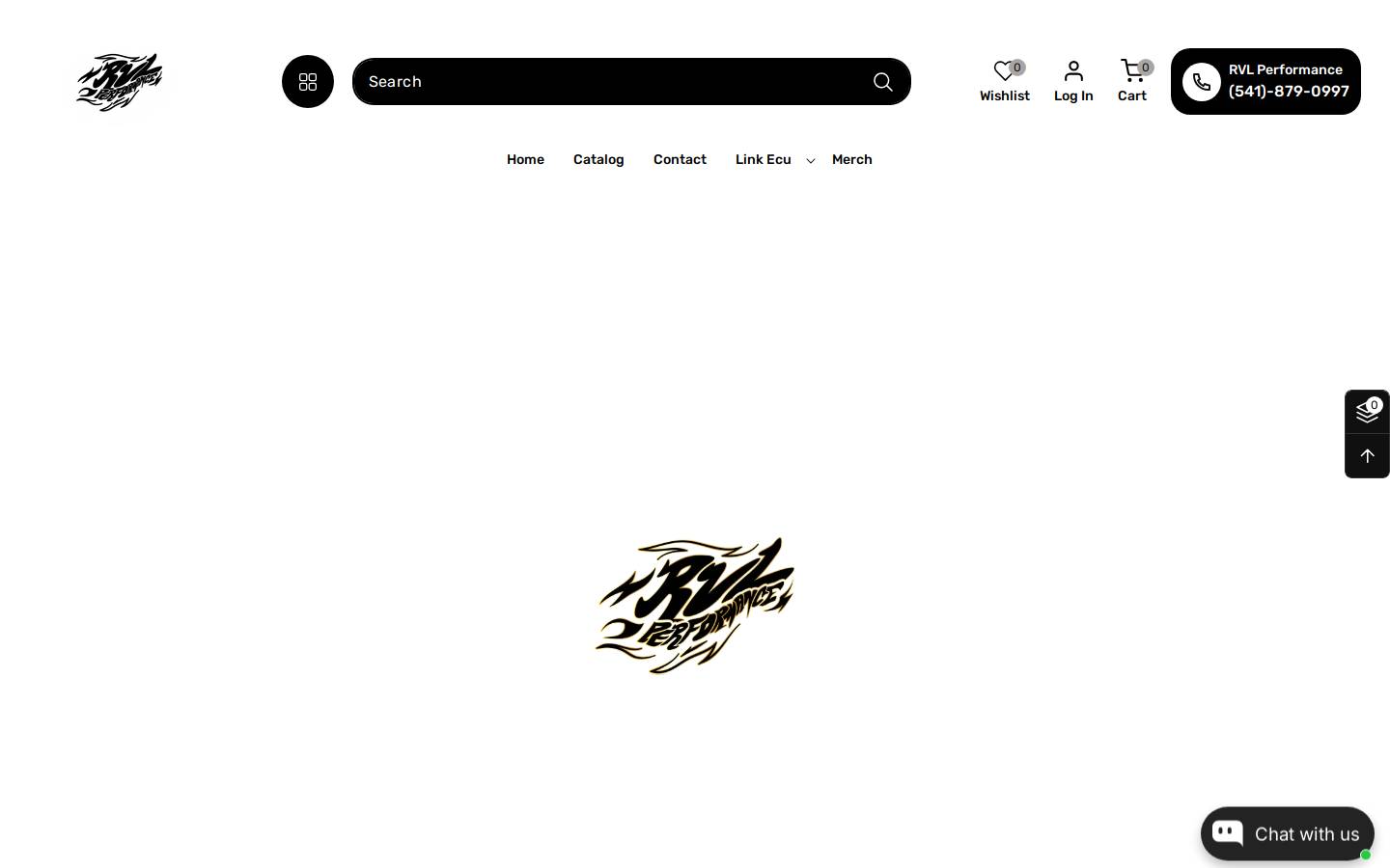 rvlperformance.com homepage screenshot