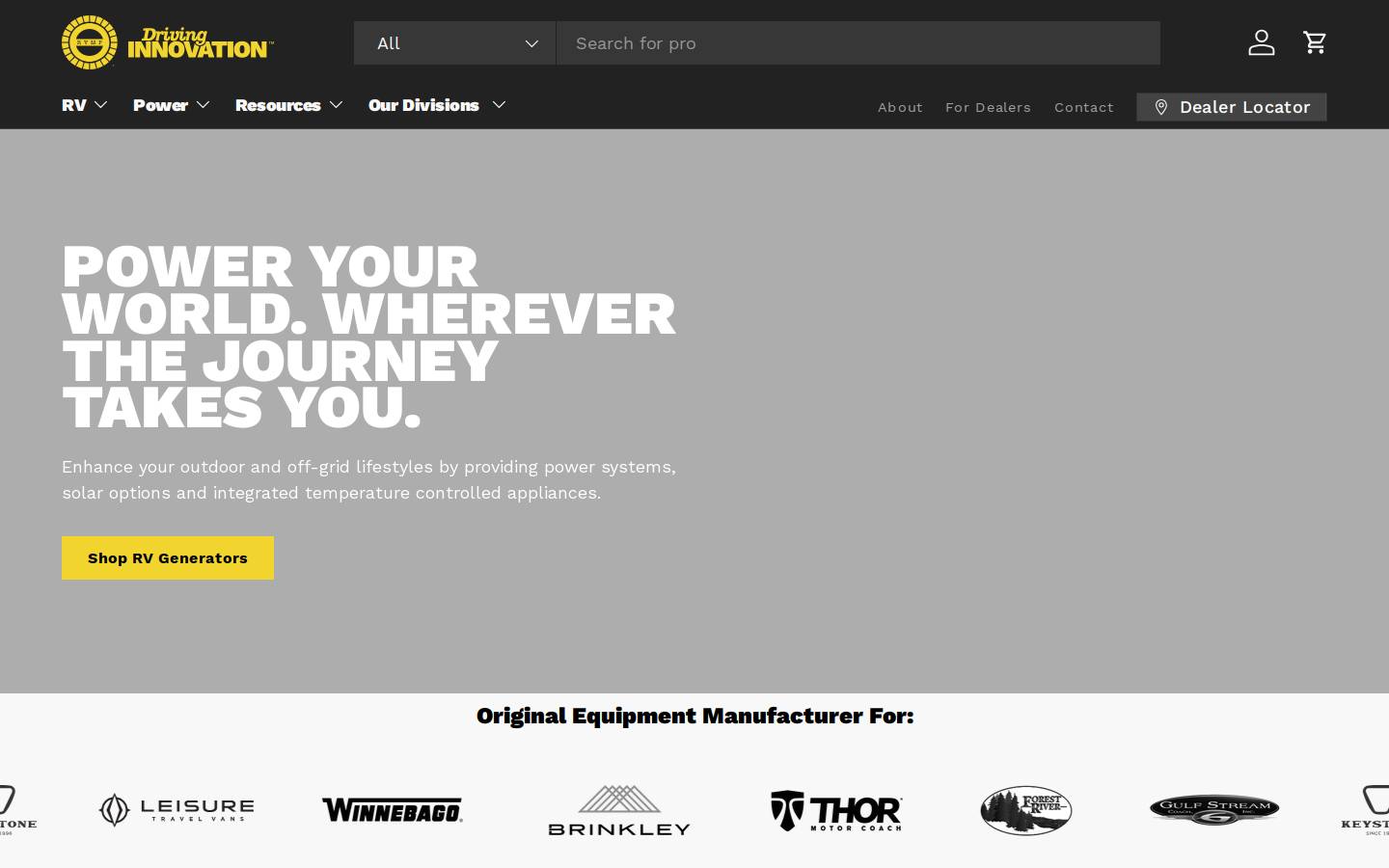 rvmp.co homepage screenshot