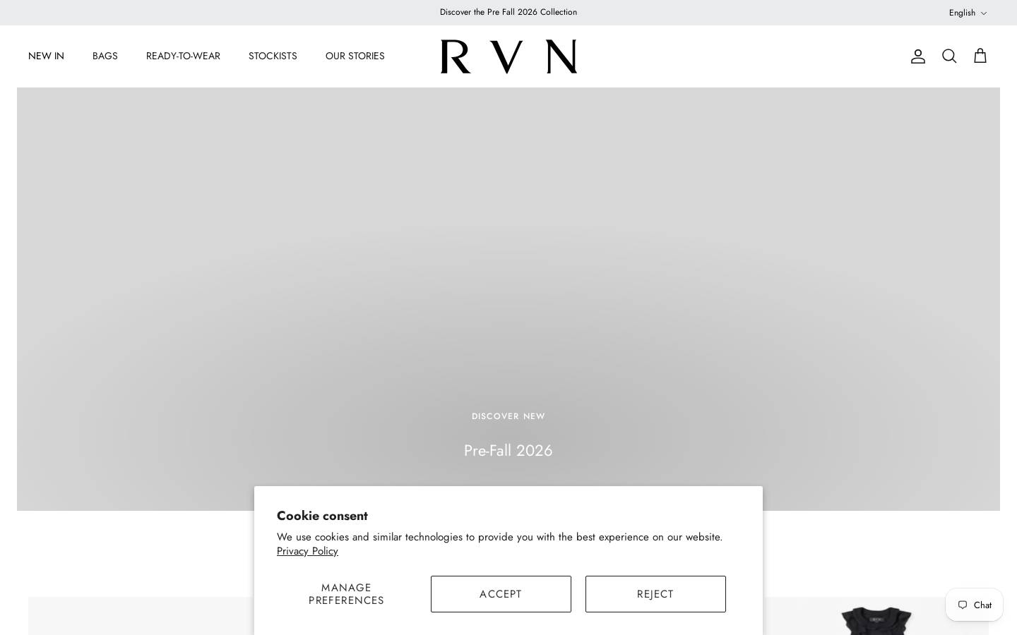 rvnnyc.com homepage screenshot