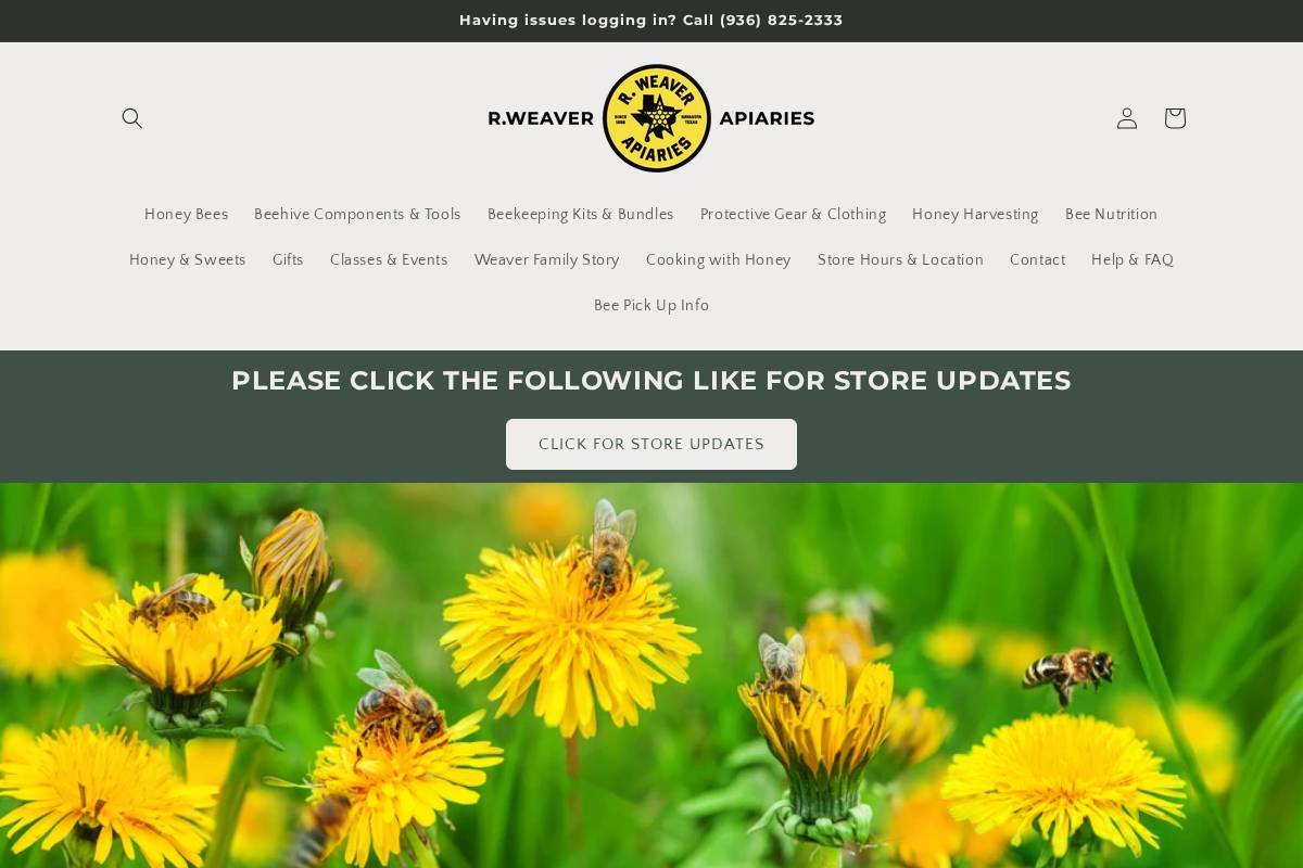 rweaver.com homepage screenshot