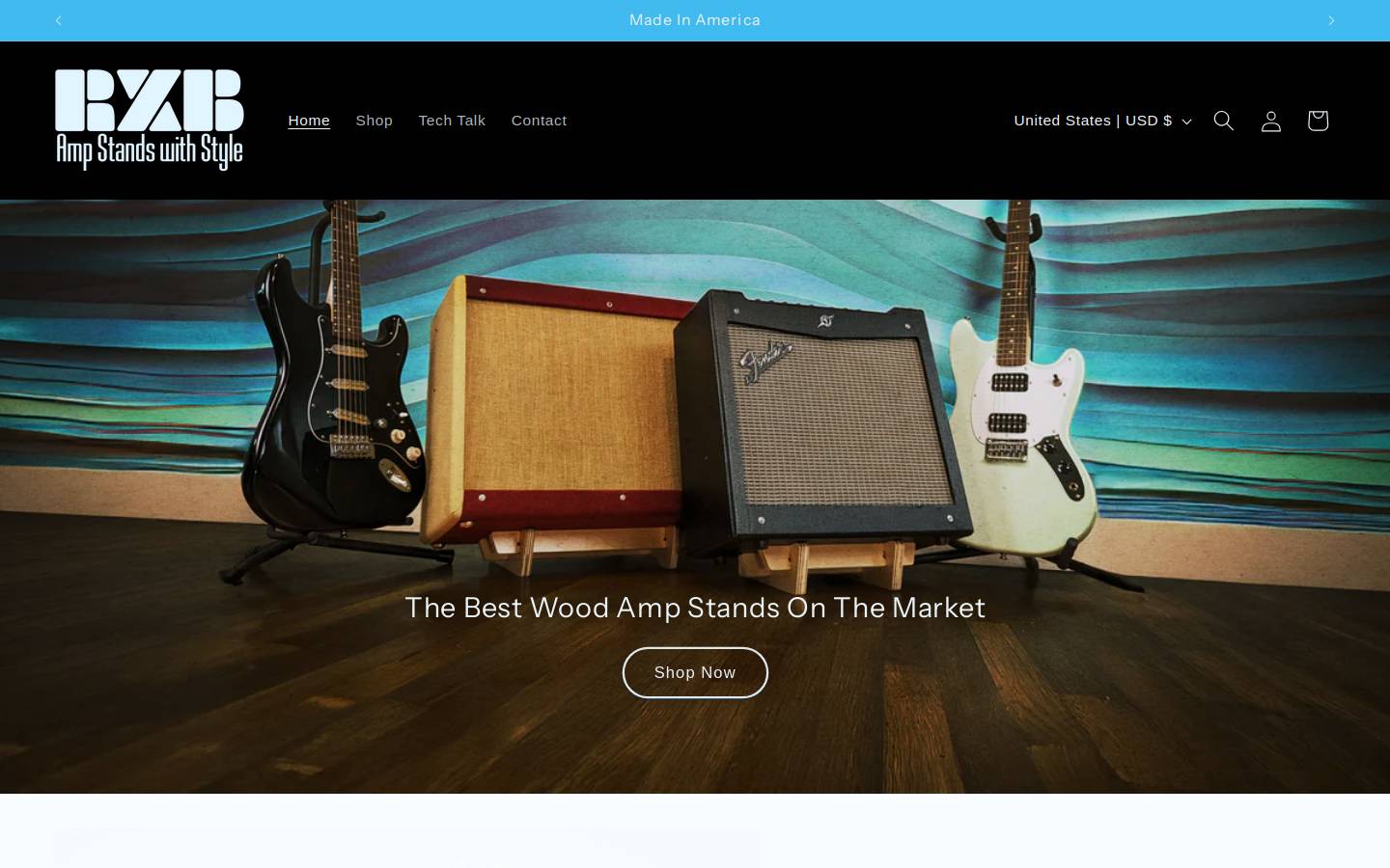 rxbaudio.com homepage screenshot