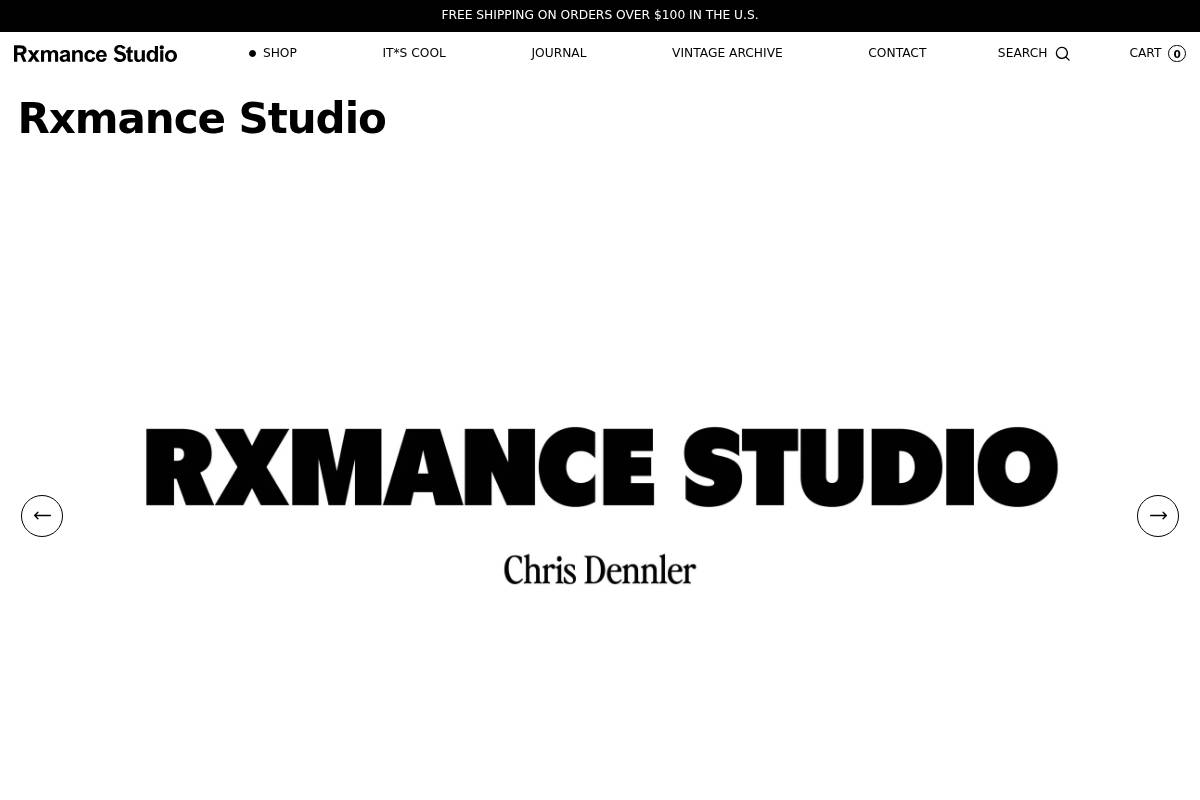 rxmance.com homepage screenshot