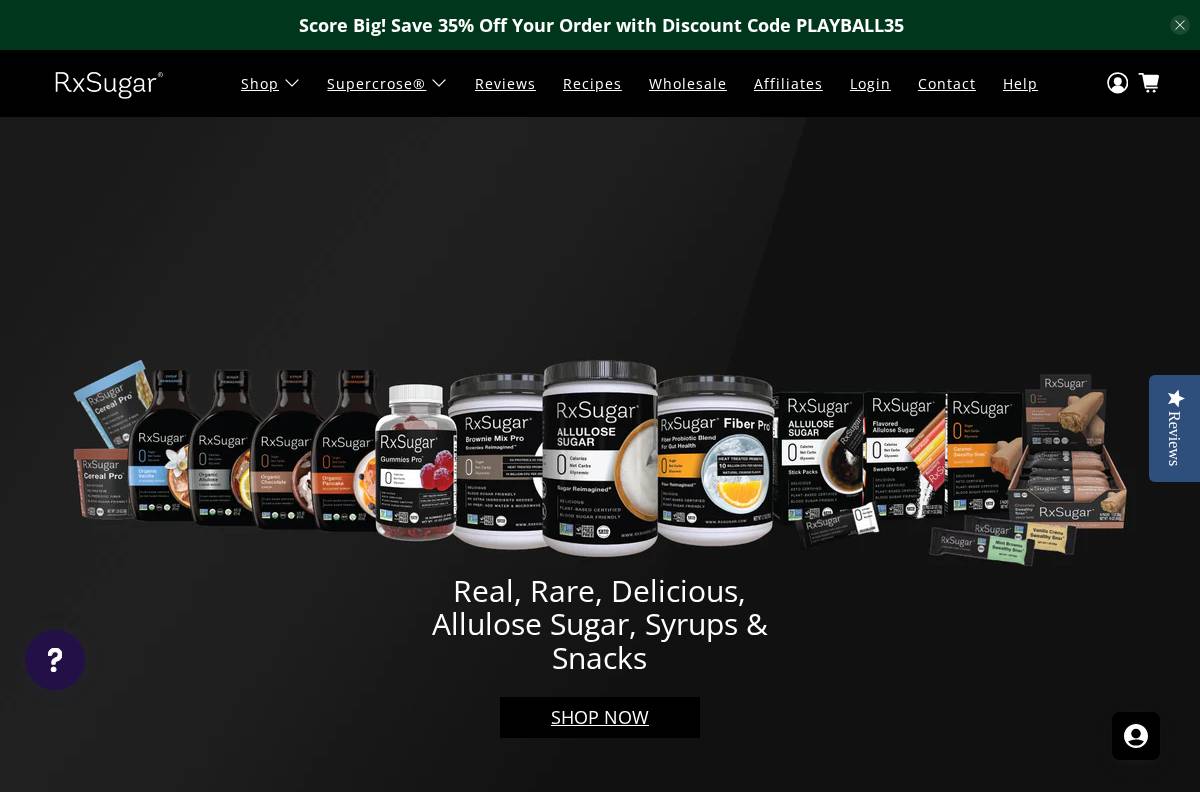 rxsugar.com homepage screenshot