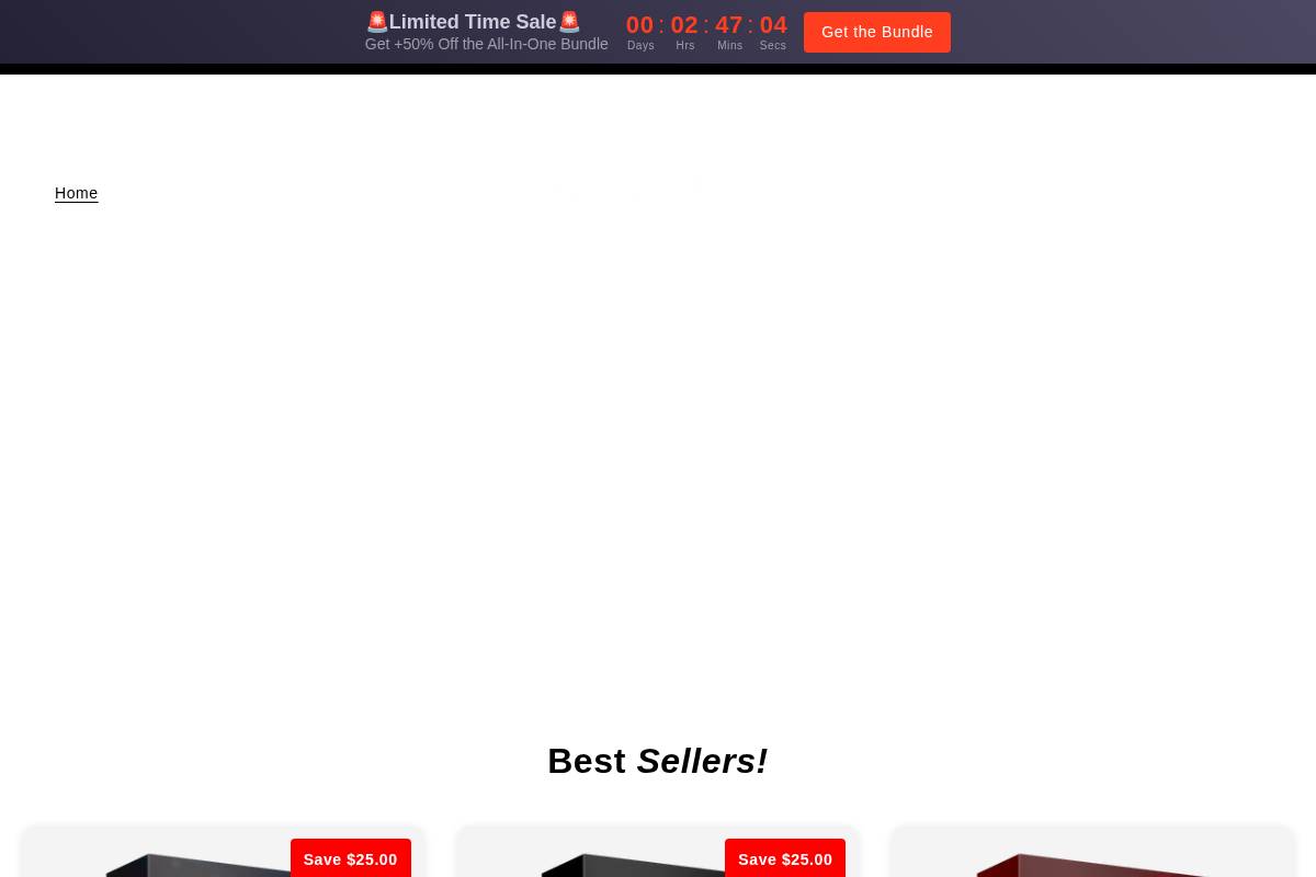 ryanherrick.store homepage screenshot