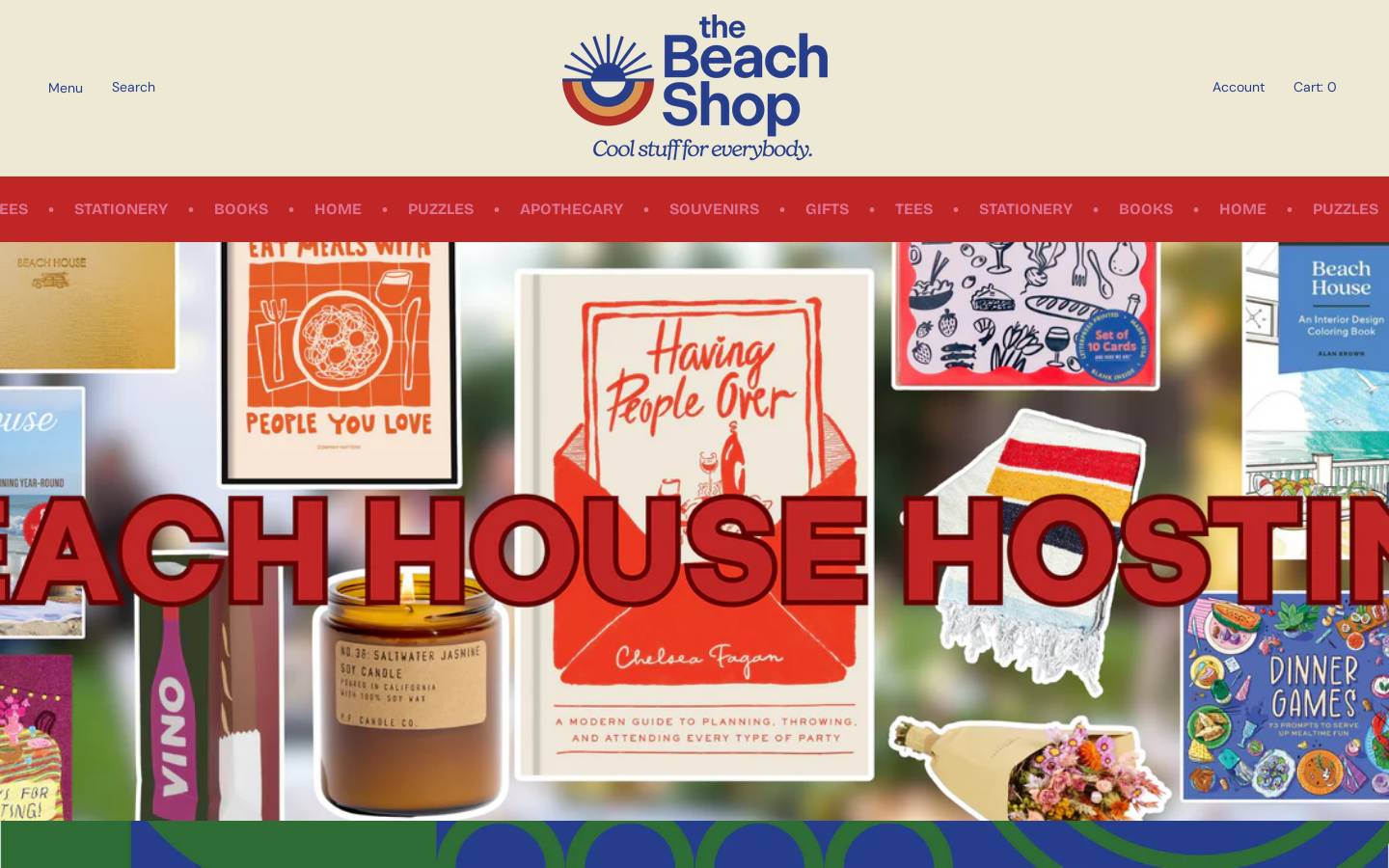 ryansbeachshop.com homepage screenshot