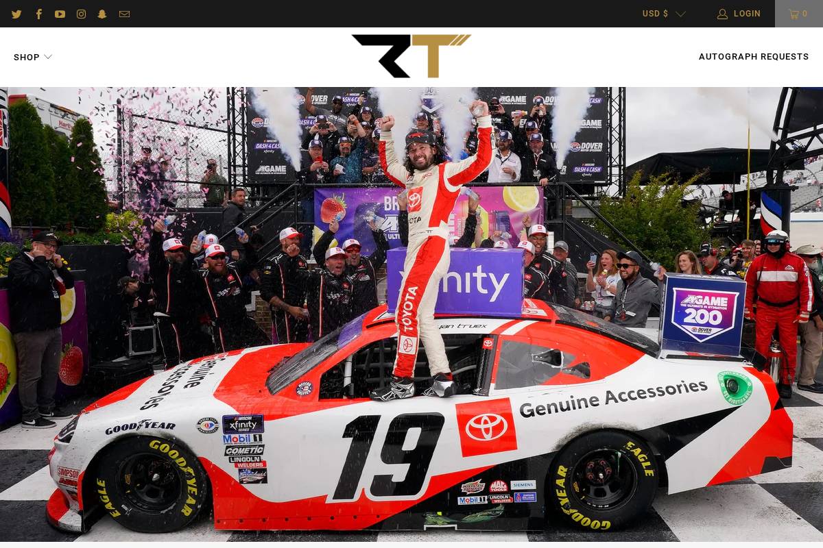 ryantruex.com homepage screenshot