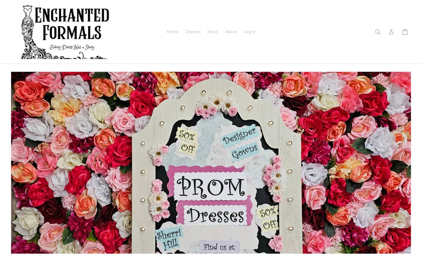rycdresses.com homepage screenshot