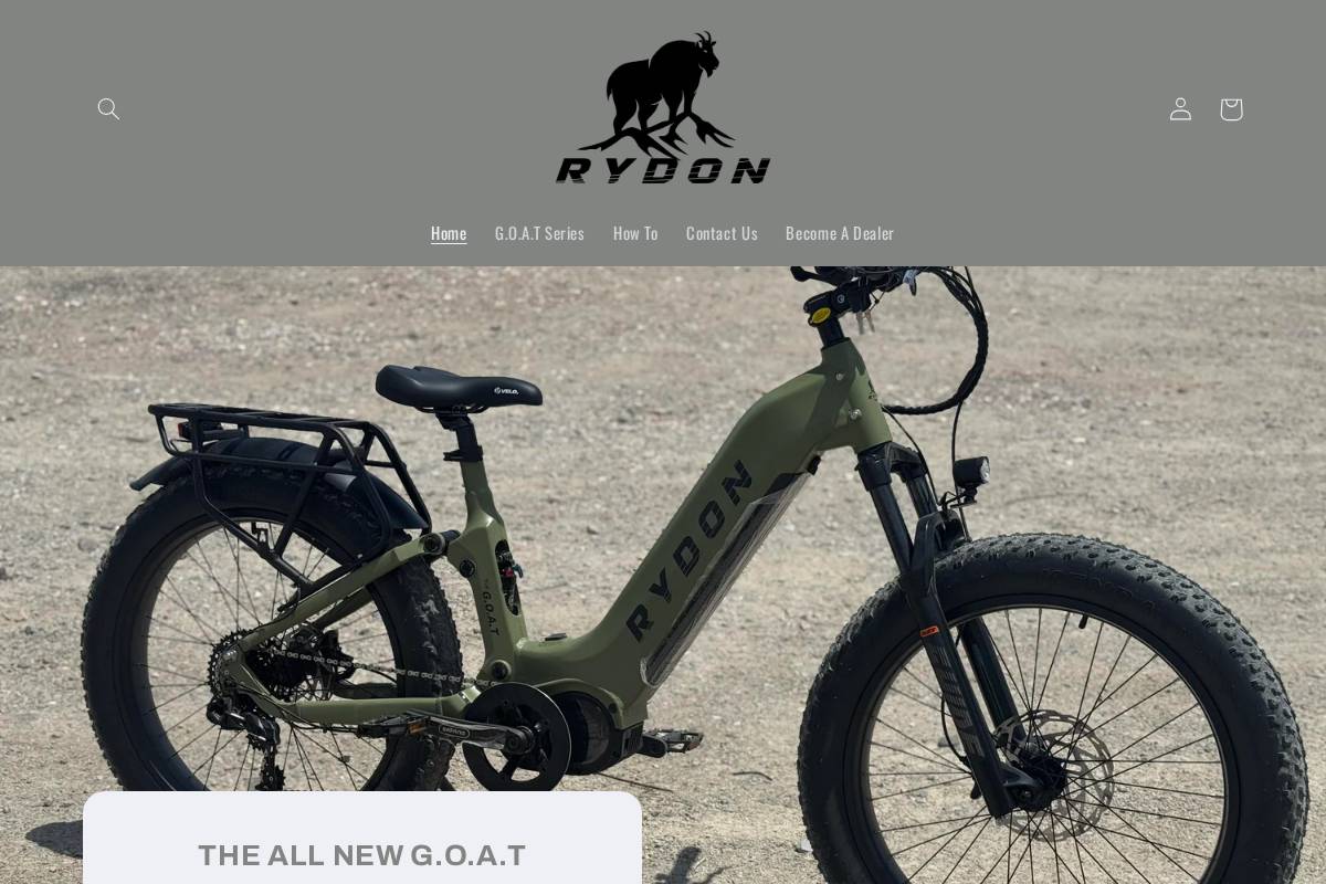 rydon.us homepage screenshot