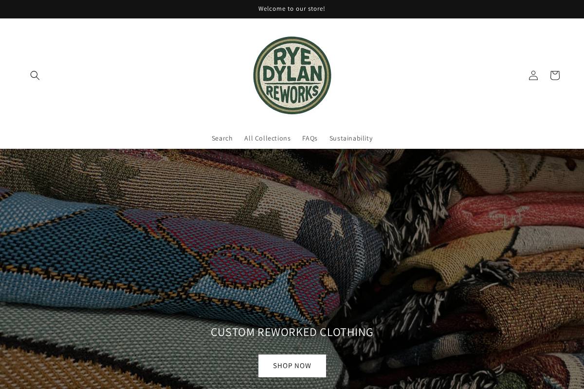 ryedylanreworks.com homepage screenshot