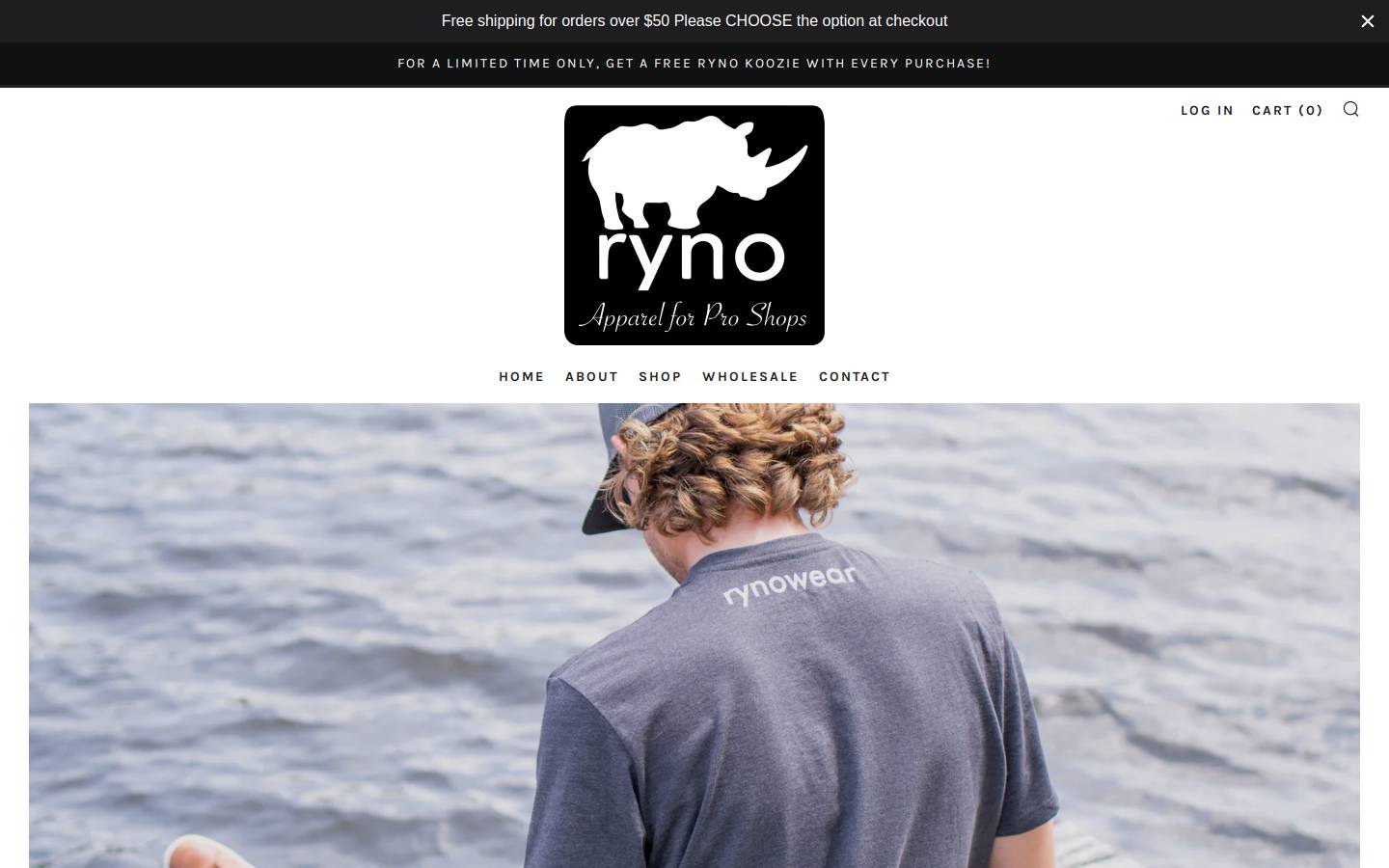 rynolimited.com homepage screenshot