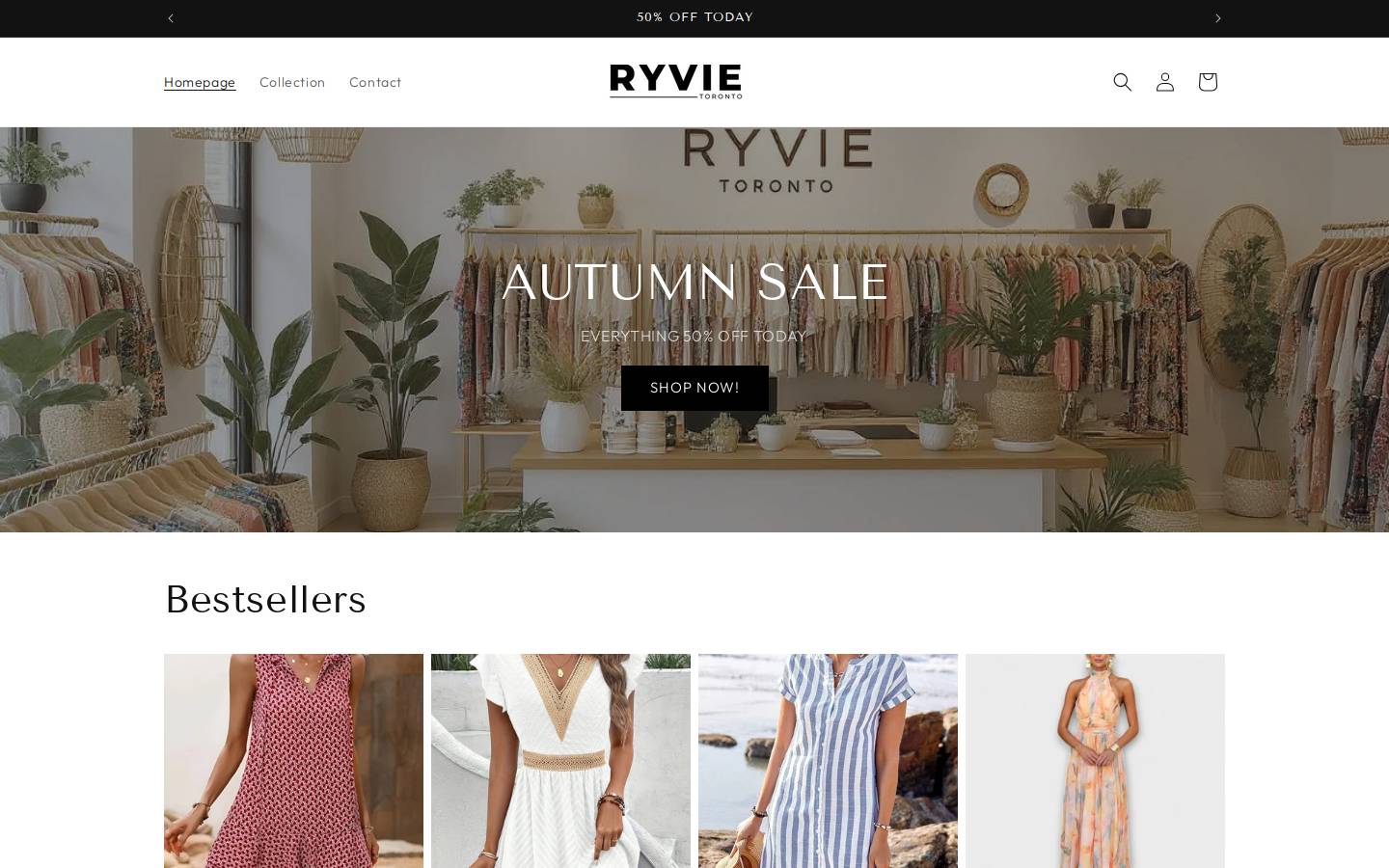 ryvietoronto.com homepage screenshot