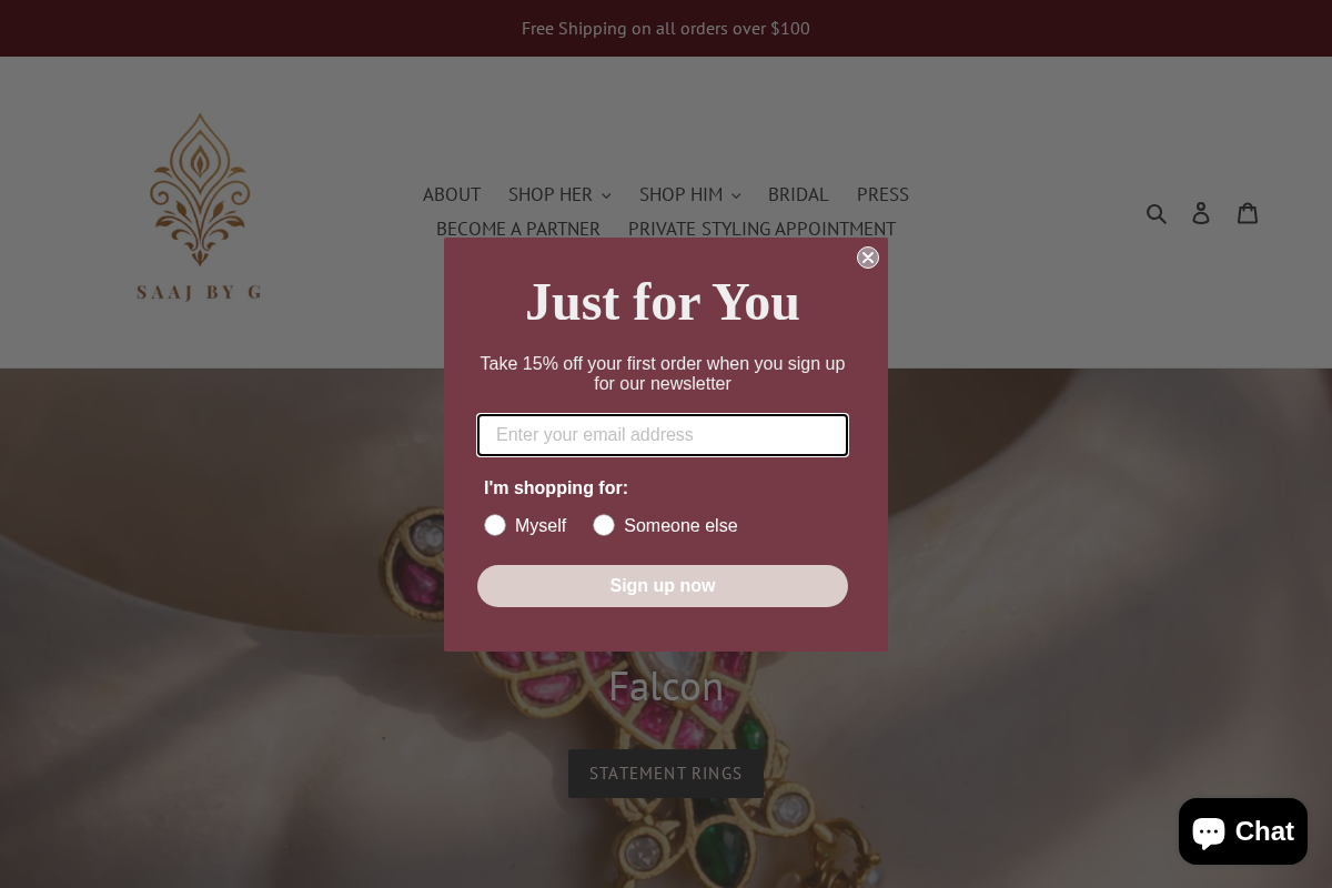 saajbyg.com homepage screenshot