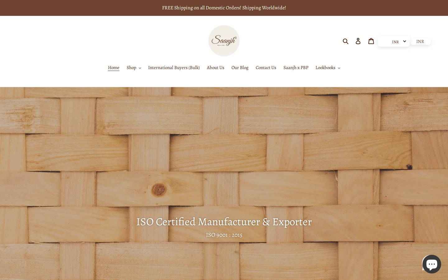saanjhindia.com homepage screenshot