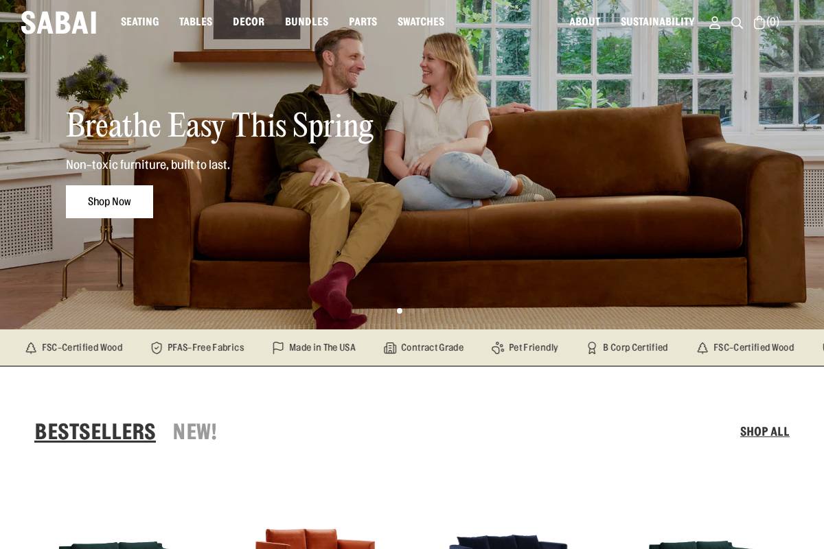 sabai.design homepage screenshot