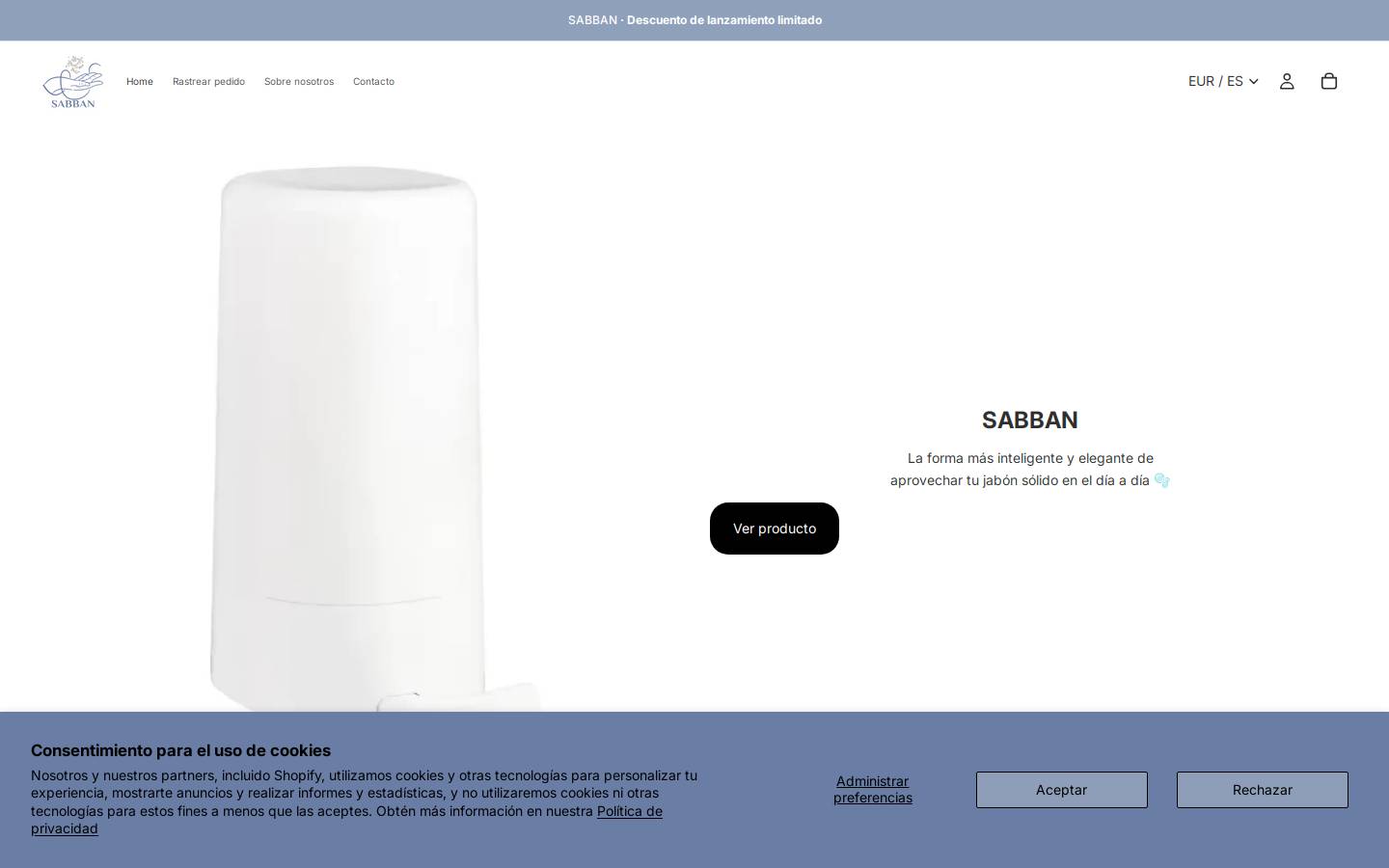 sabbanofficial.com homepage screenshot