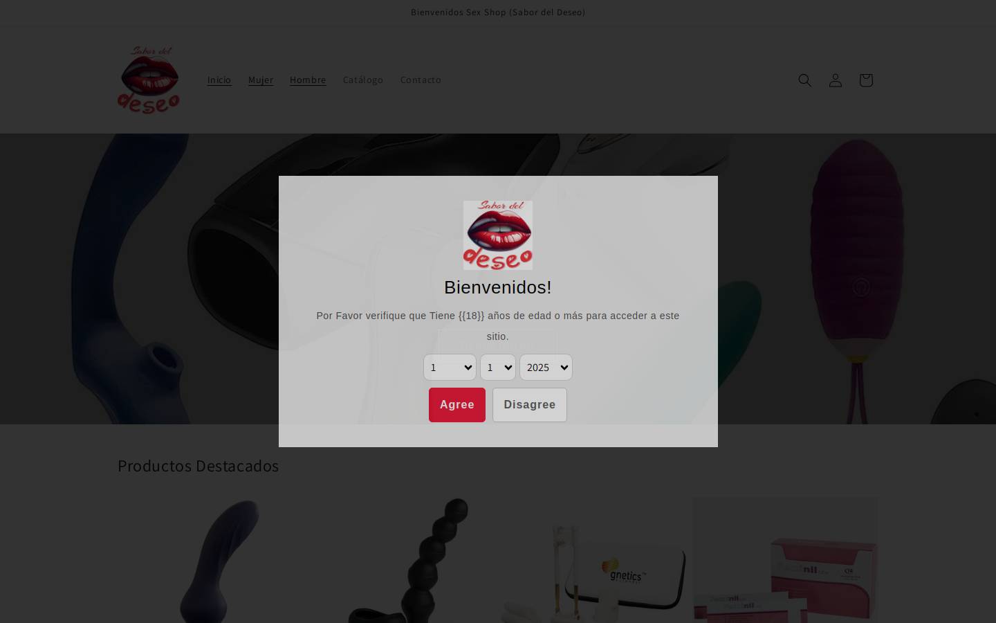 sabordeldeseo.net homepage screenshot