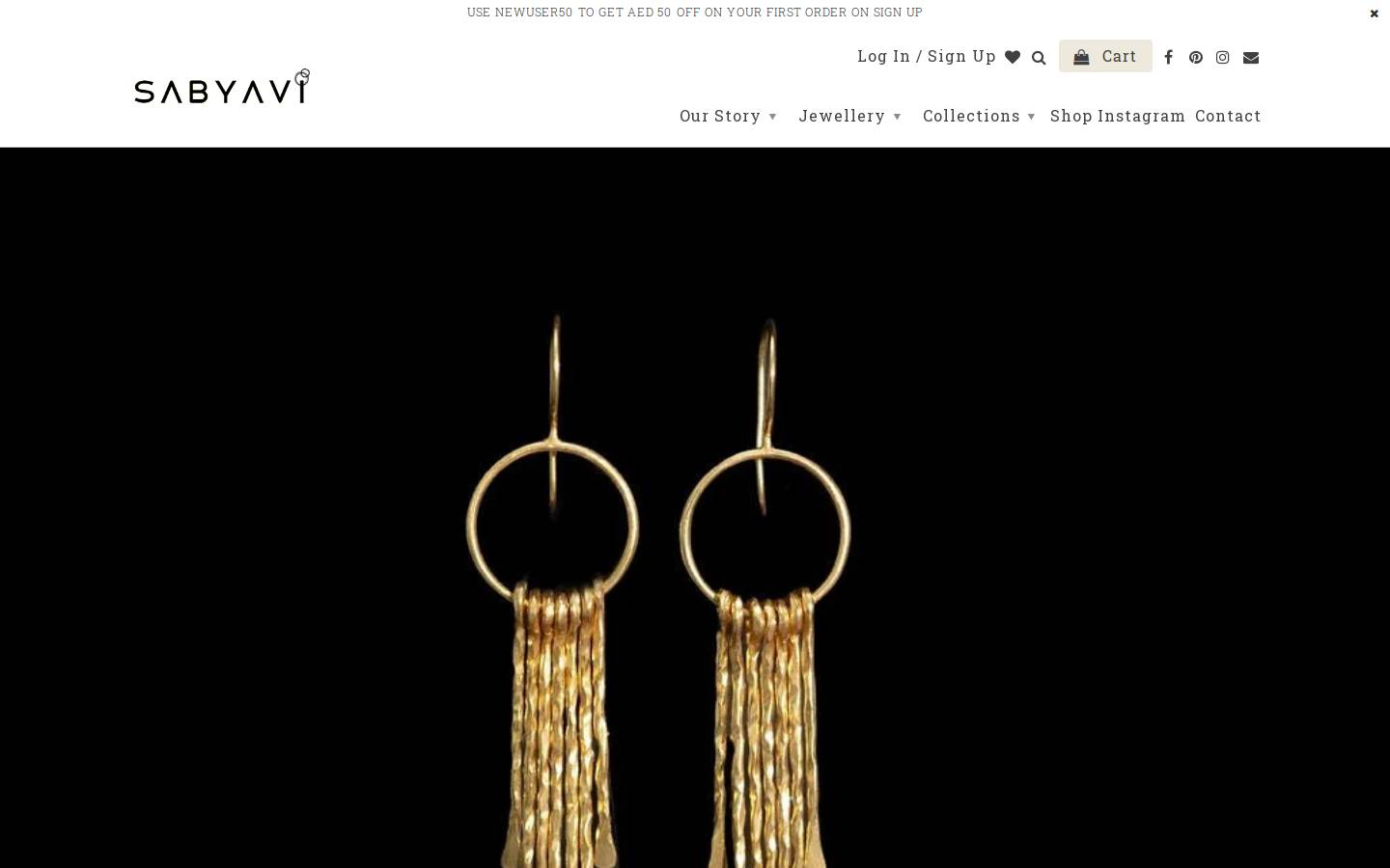 sabyavi.com homepage screenshot