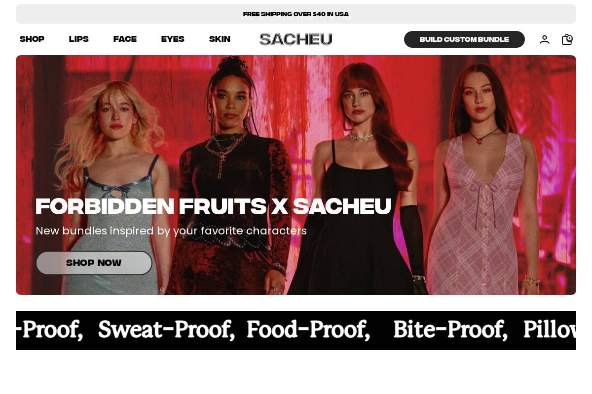 SACHEU homepage screenshot
