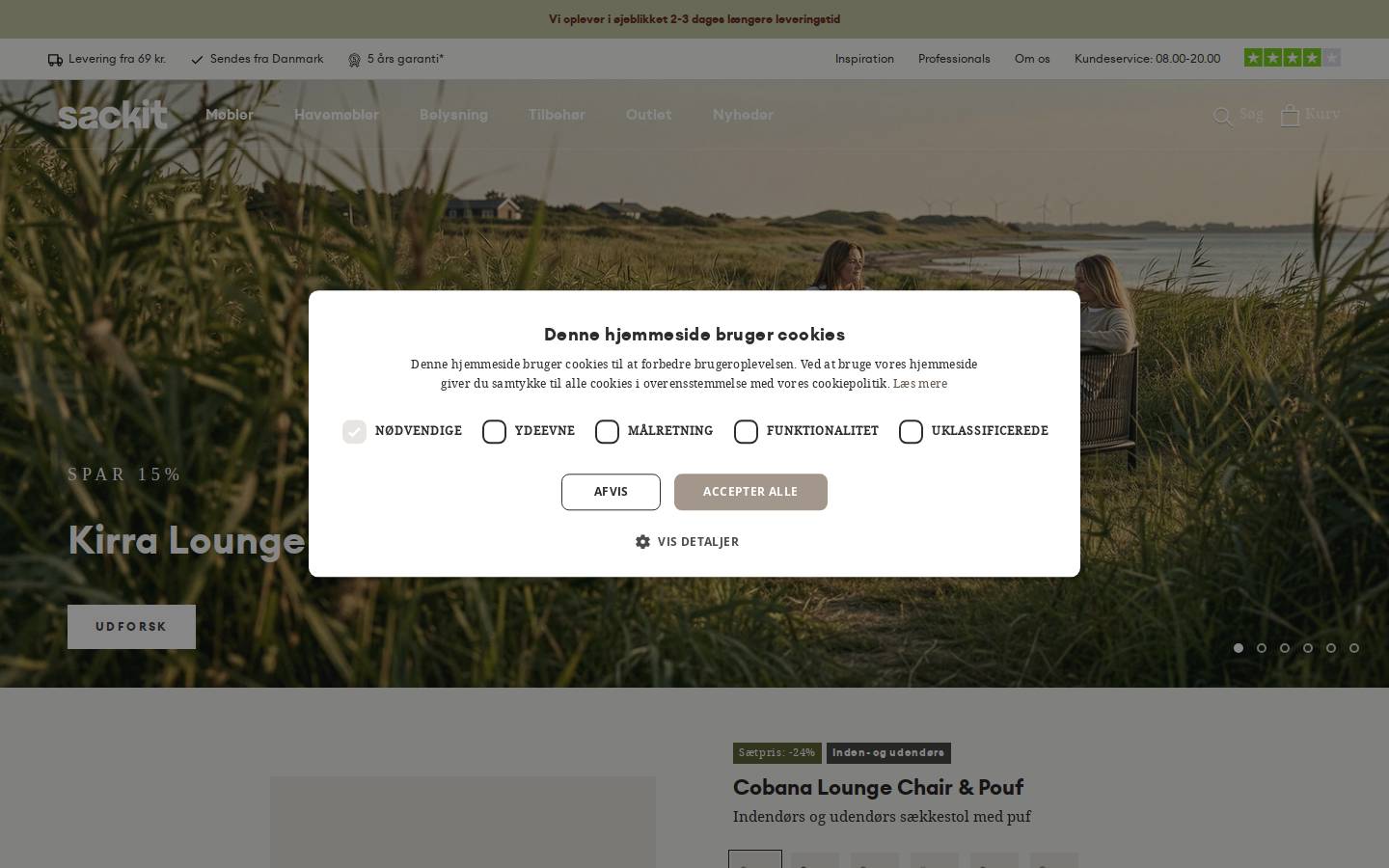 sackit homepage screenshot
