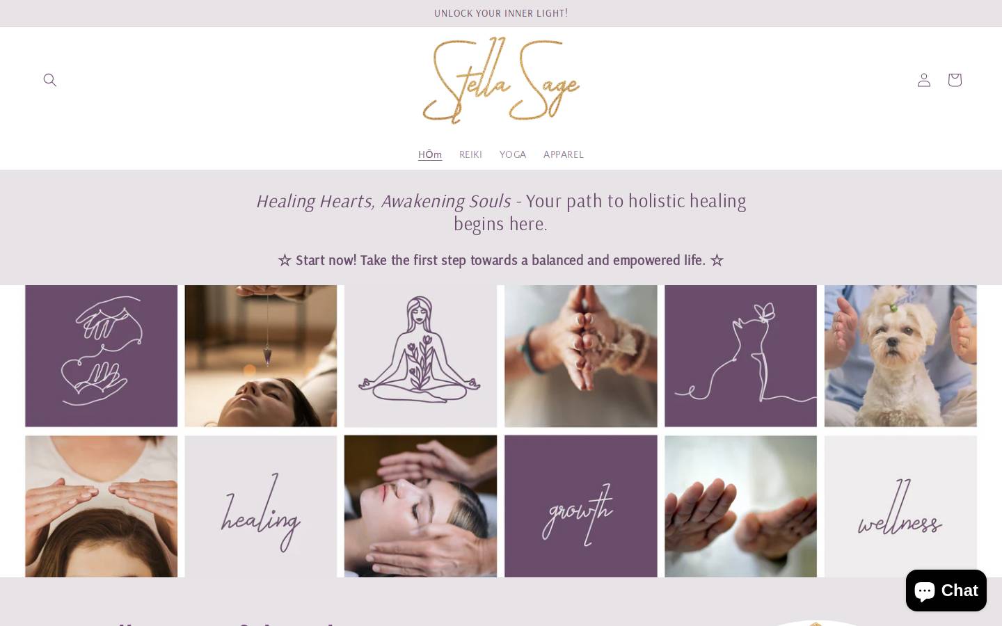 sacredspaceshop.com homepage screenshot